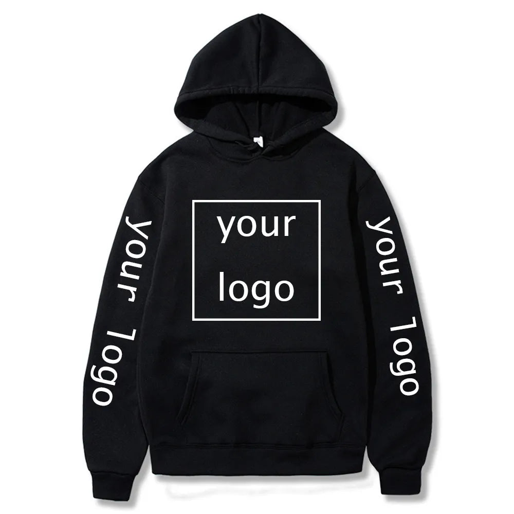 Personalized Custom Men Text DIY Hoodies