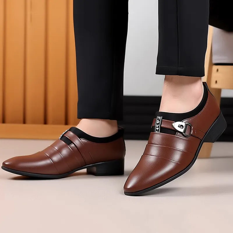 Men Office Business Casual Dress Shoes