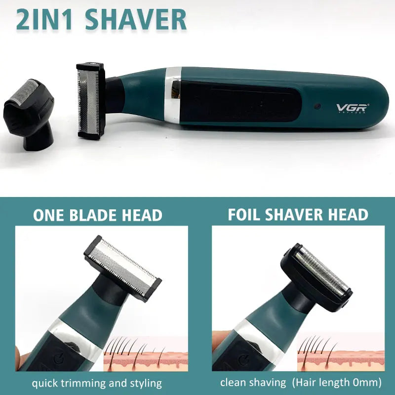VGR Pubic Hair Removal Clipper