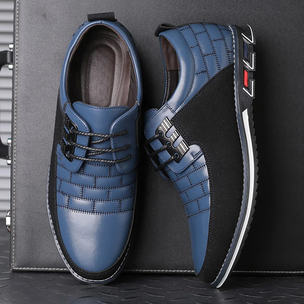 Breathable Business Lace-Up Men Shoes