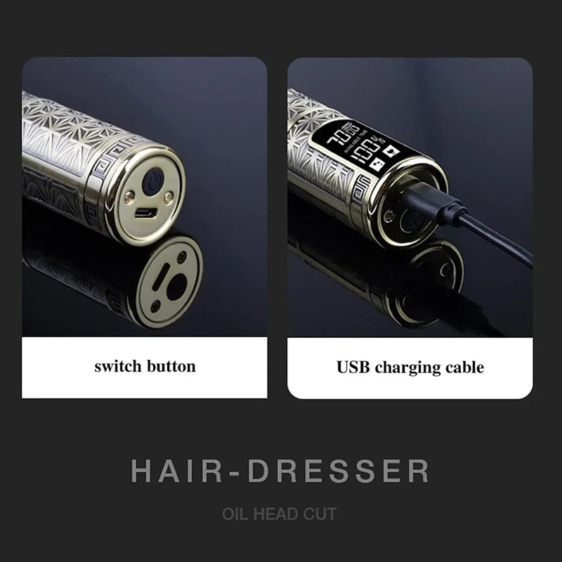 Hairdresser Shaving Head Electric Pusher Clippers
