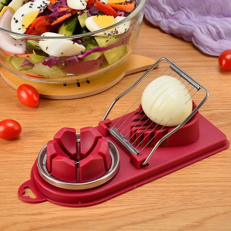 Stainless Steel Egg Slicer Cutter