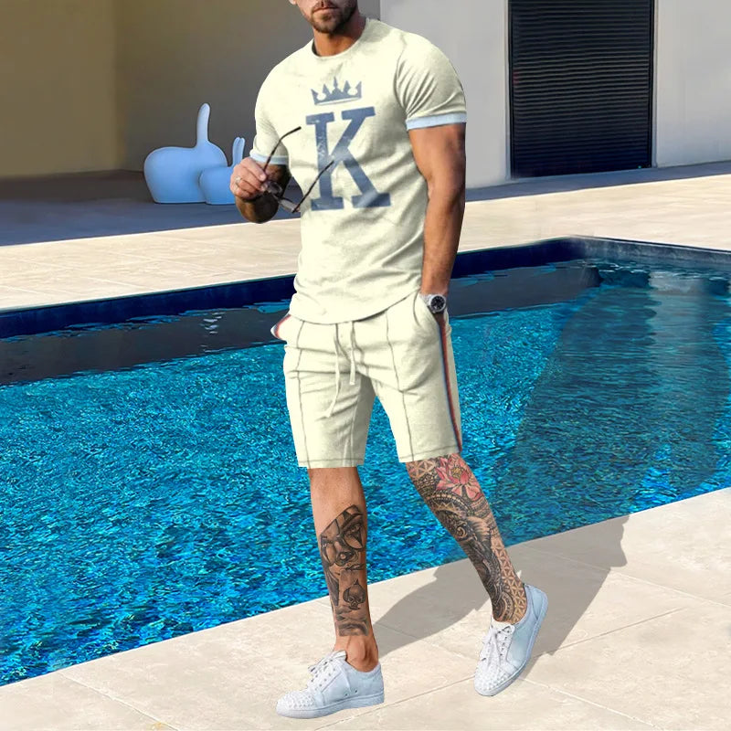 Summer Fashion Men's Suit