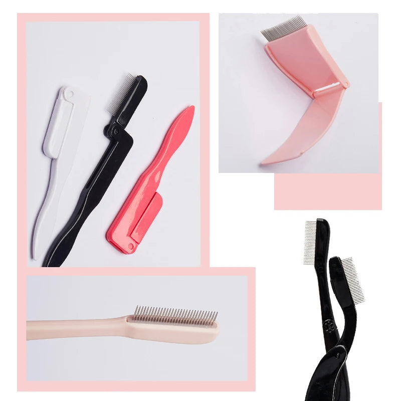 Foldable Eyelash Brush Comb