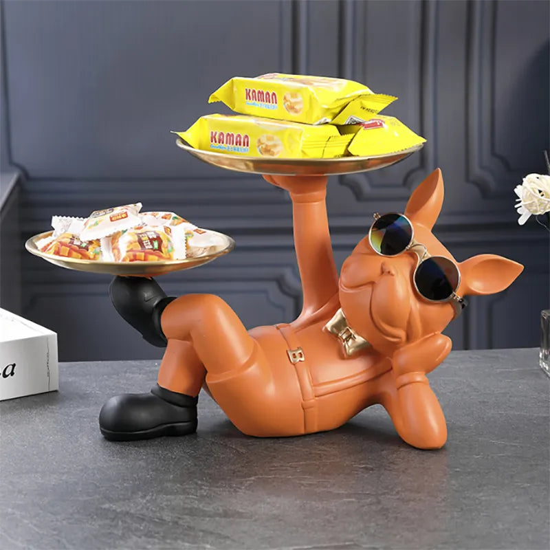 Animal Figurines Cool Dog Statue Sculpture