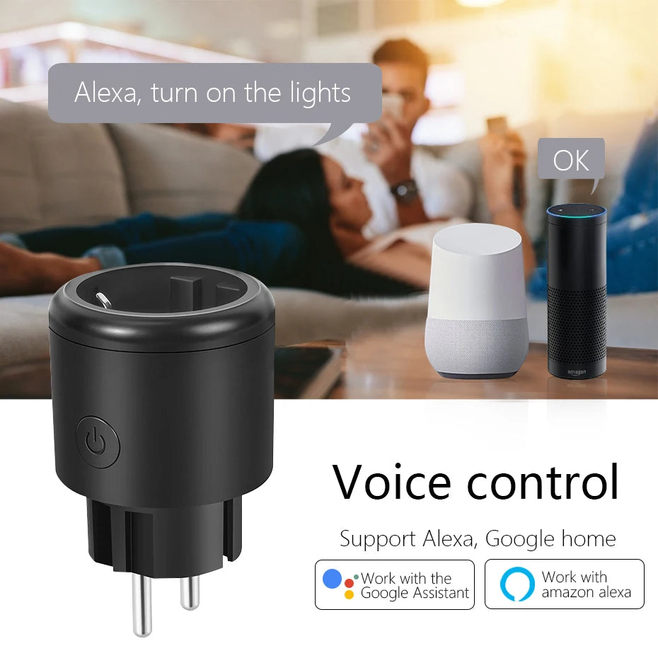 Smart Plug 16A/EU/UK WiFi  Socket+Power Monitor
