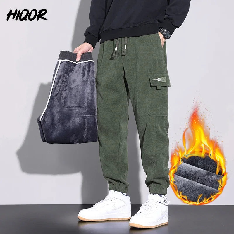 Winter Fleece Casual Pants for Men