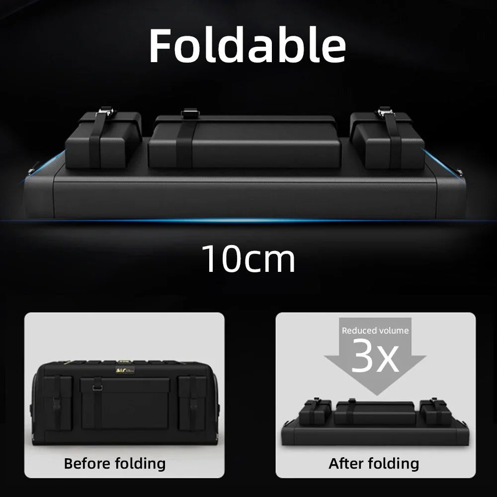 70L Car Trunk Organizer Storage Box