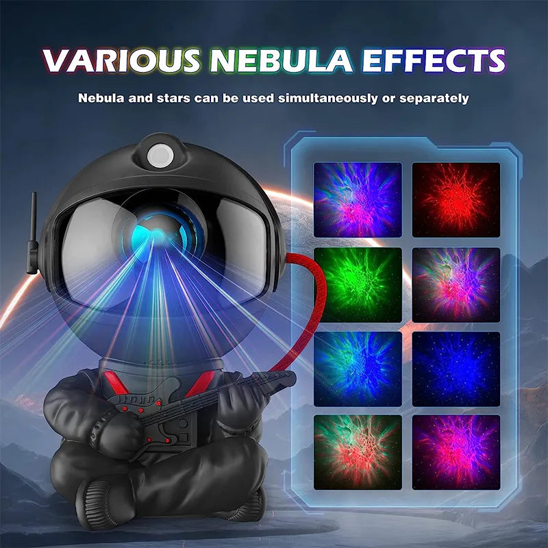 LED Night Light Starry Sky Astronaut Porjectors Lamp