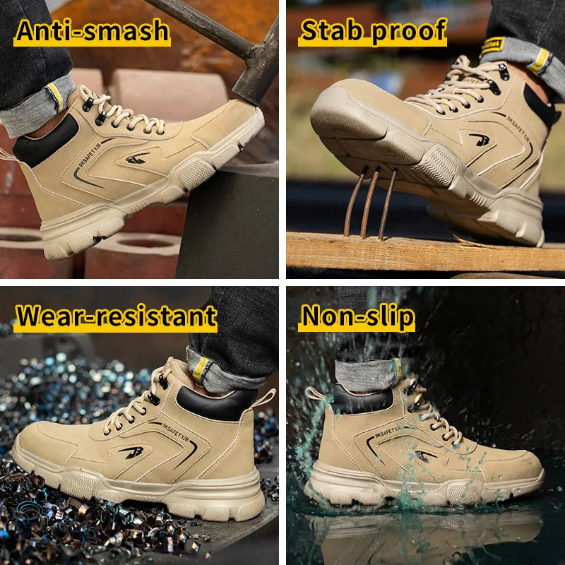Men Winter Safety Boot