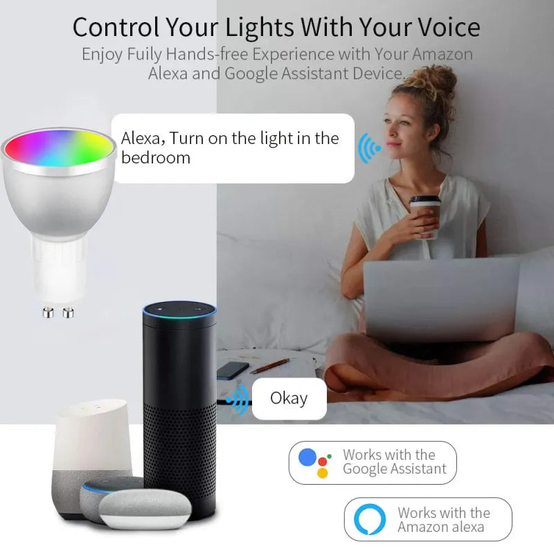 Smart Home LED Bulb Spot Night Light