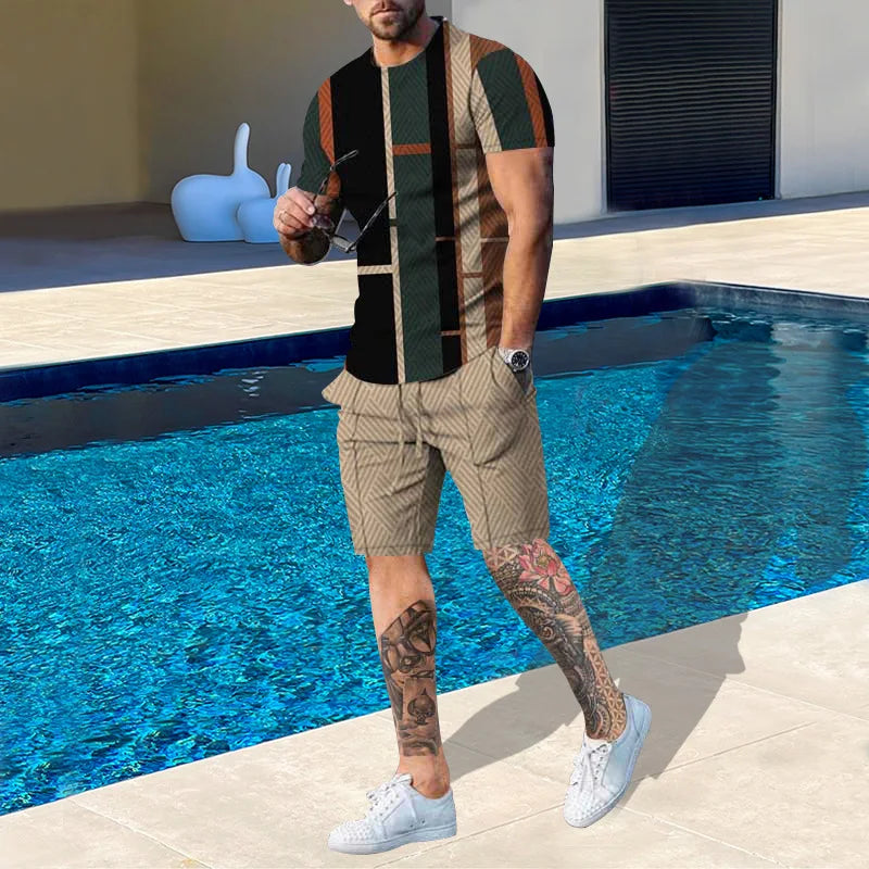 Summer Fashion Men's Suit