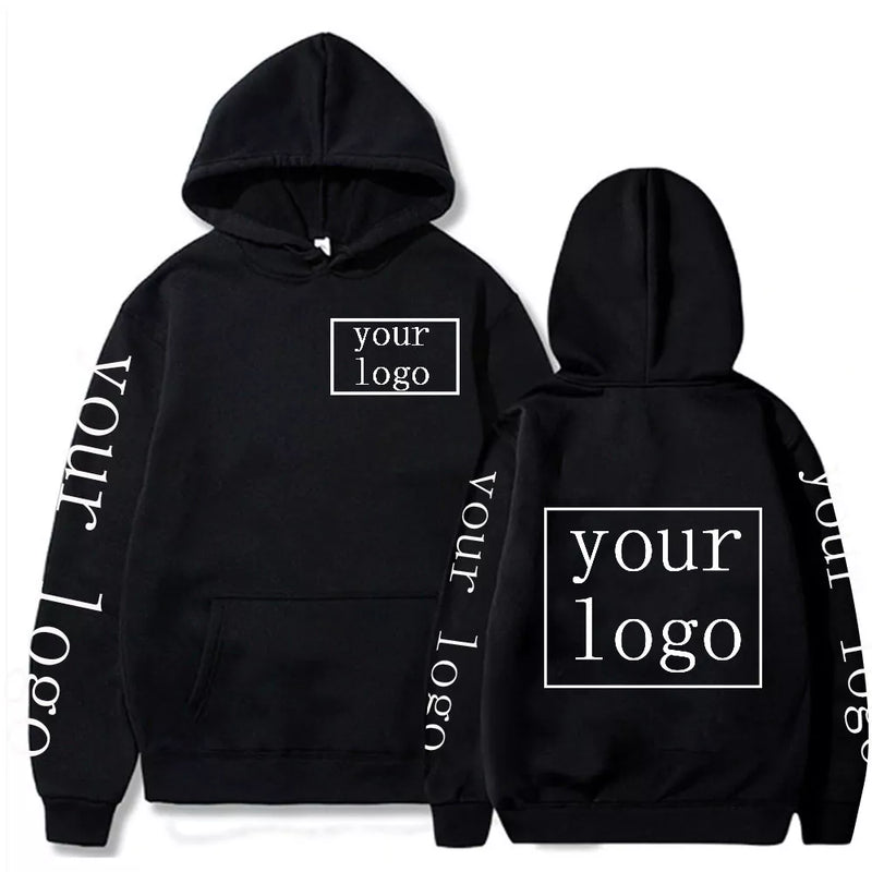 Personalized Custom Men Text DIY Hoodies