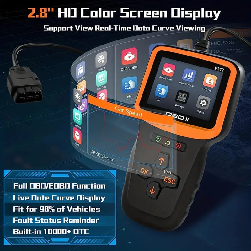 Professional Auto Engine System Diagnostic
