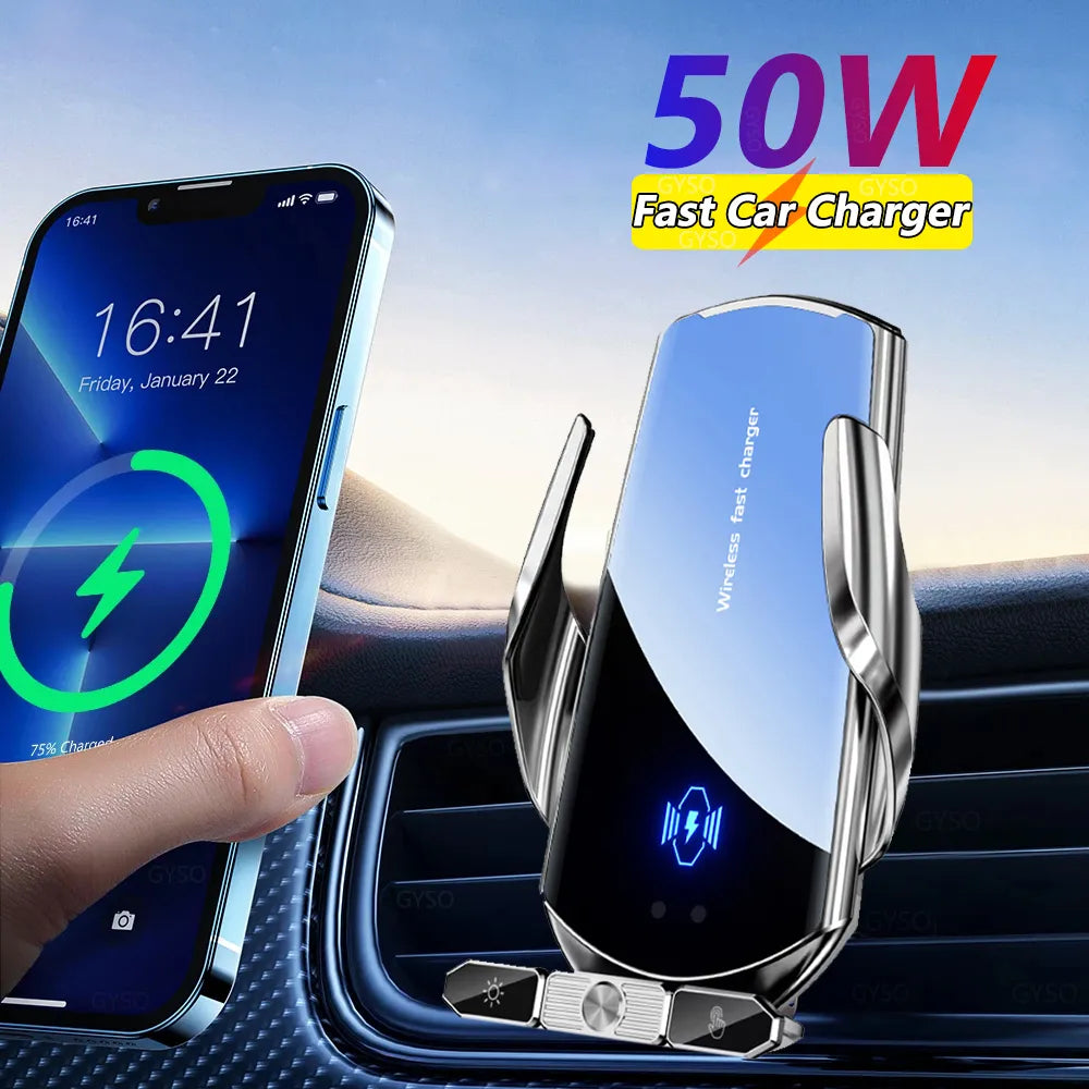 Wireless Charger Car Air Vent Stand Phone Holder