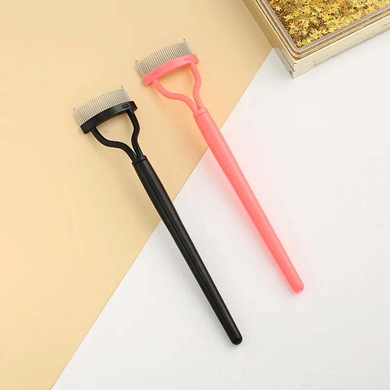 Foldable Metal Eyelash Brush Comb