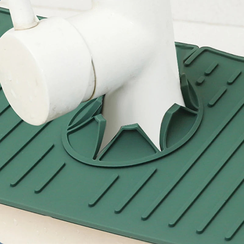 Silicone Sink Faucet Splash Guard Mat