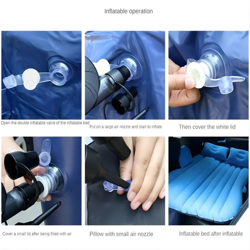 Ultra-soft Flocking Environmental Fabric Car Bed