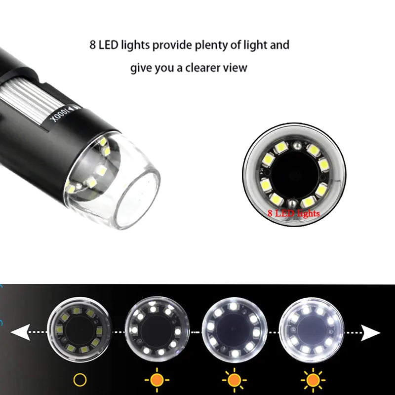 3in1 Type-C Electronic Microscope Camera